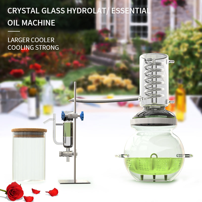 4L Glass Distiller - Hooloo Distilling Equipment Supply