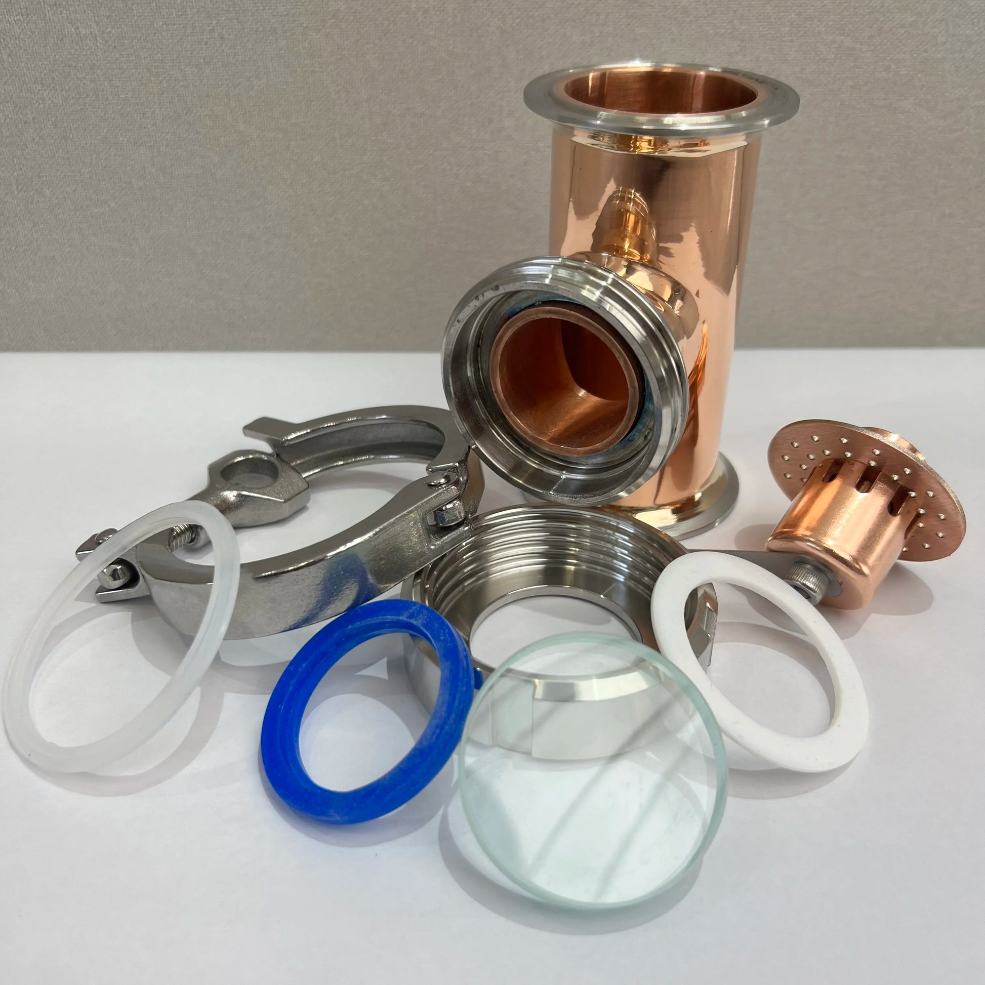 Copper Distillation Column - Hooloo Distilling Equipment Supply