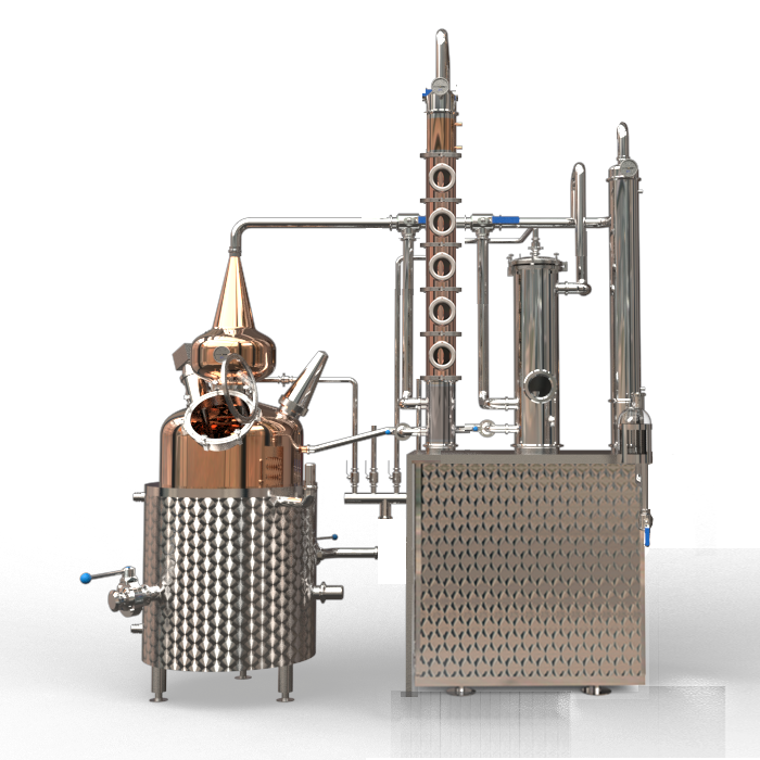 100L Distilling System -To Koper – Slovenia(CIF) - Hooloo Distilling Equipment Supply