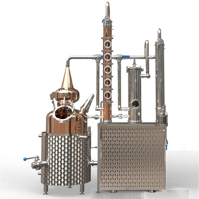 120L Distilling System (With CIP Cleaning System) - Hooloo Distilling Equipment Supply