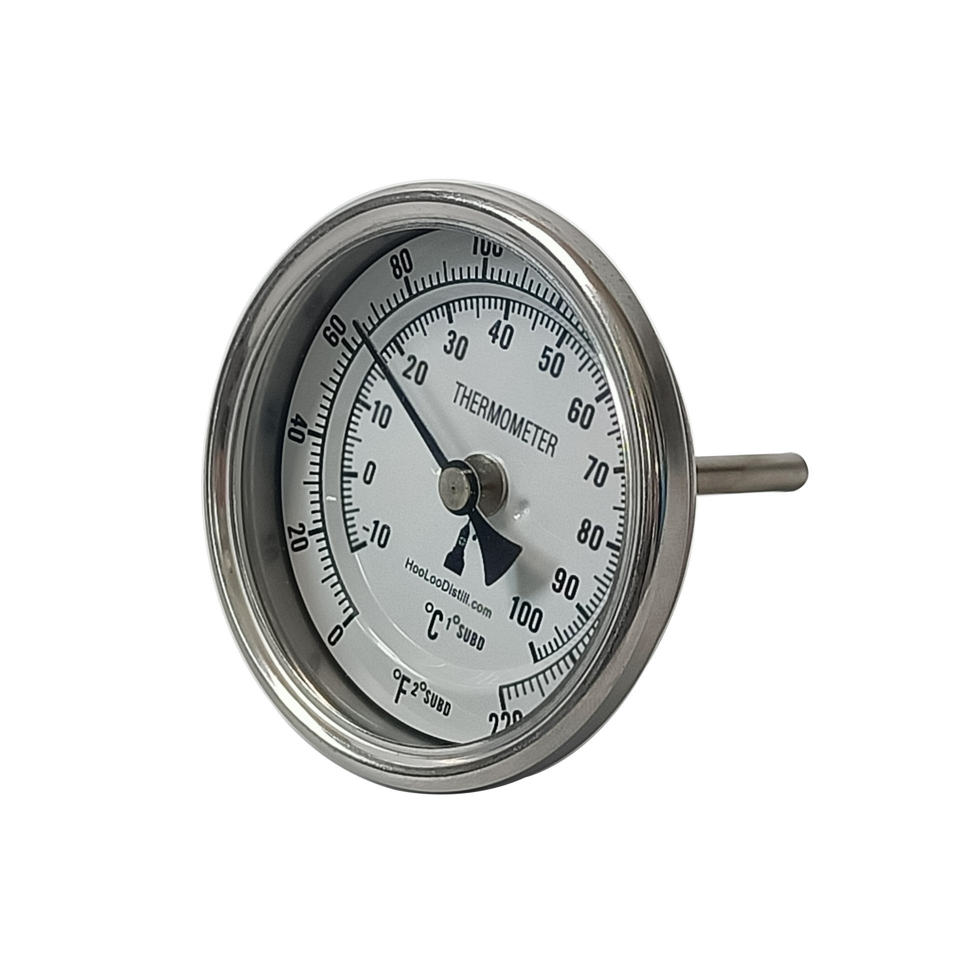 Thermometer(Thread/Pin) - Hooloo Distilling Equipment Supply