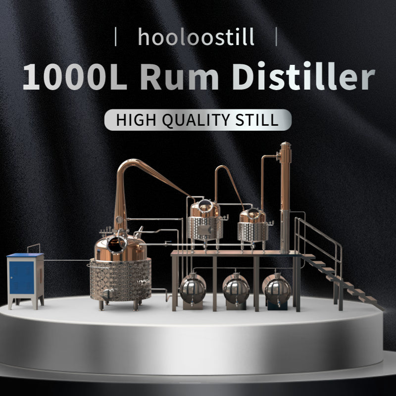 1000L Rum Distillation System - Hooloo Distilling Equipment Supply