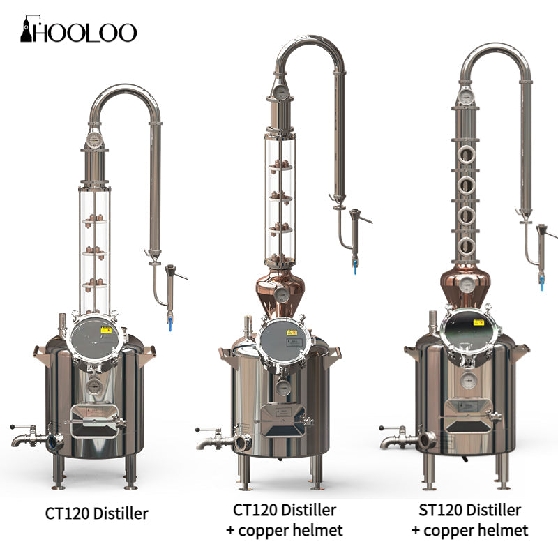 120L Single Layer Electric Heating Standard Distiller(FOB Price) - Hooloo Distilling Equipment Supply