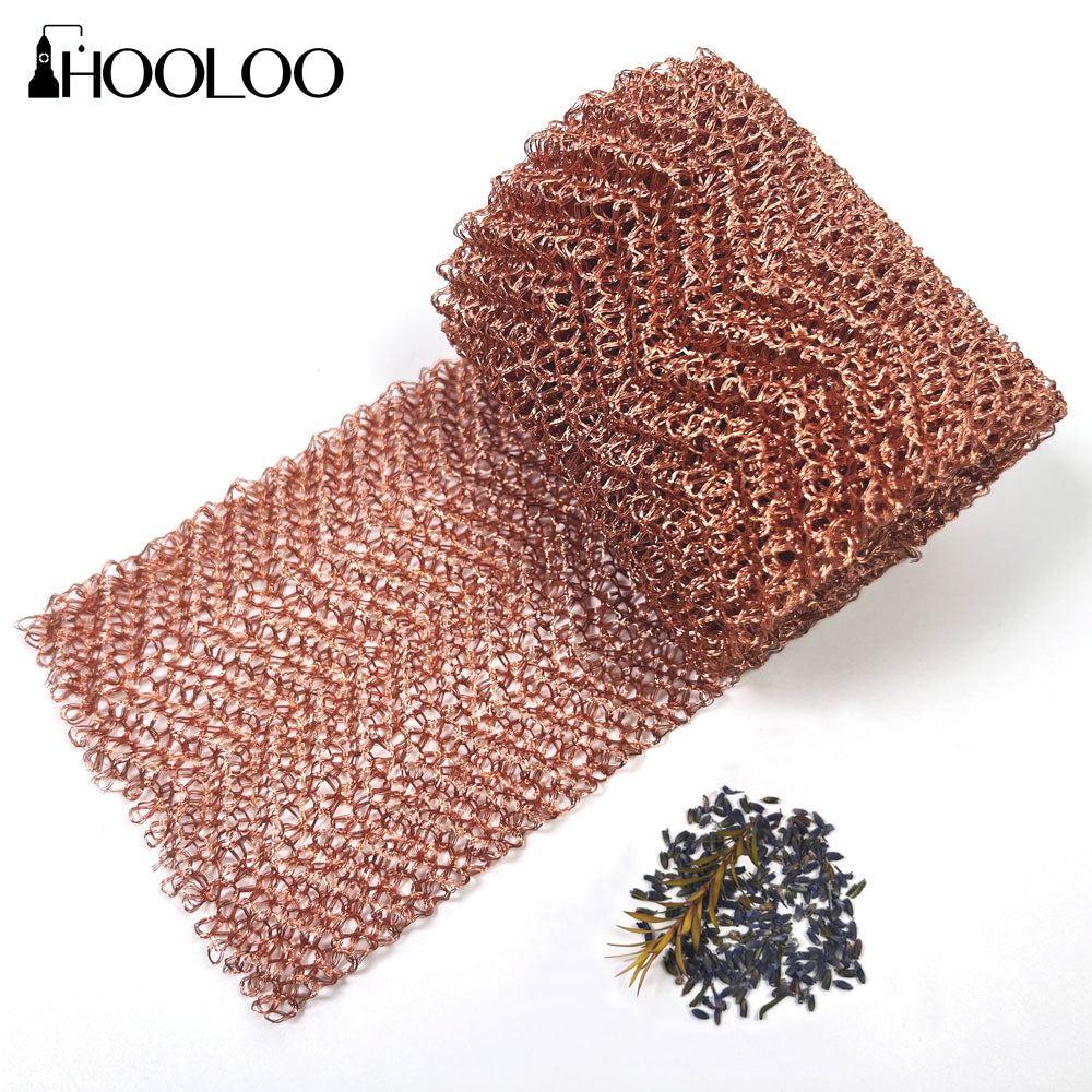 0.5-10 Meter 4 Wires Pure Copper Mesh(99.95% Copper) - Hooloo Distilling Equipment Supply