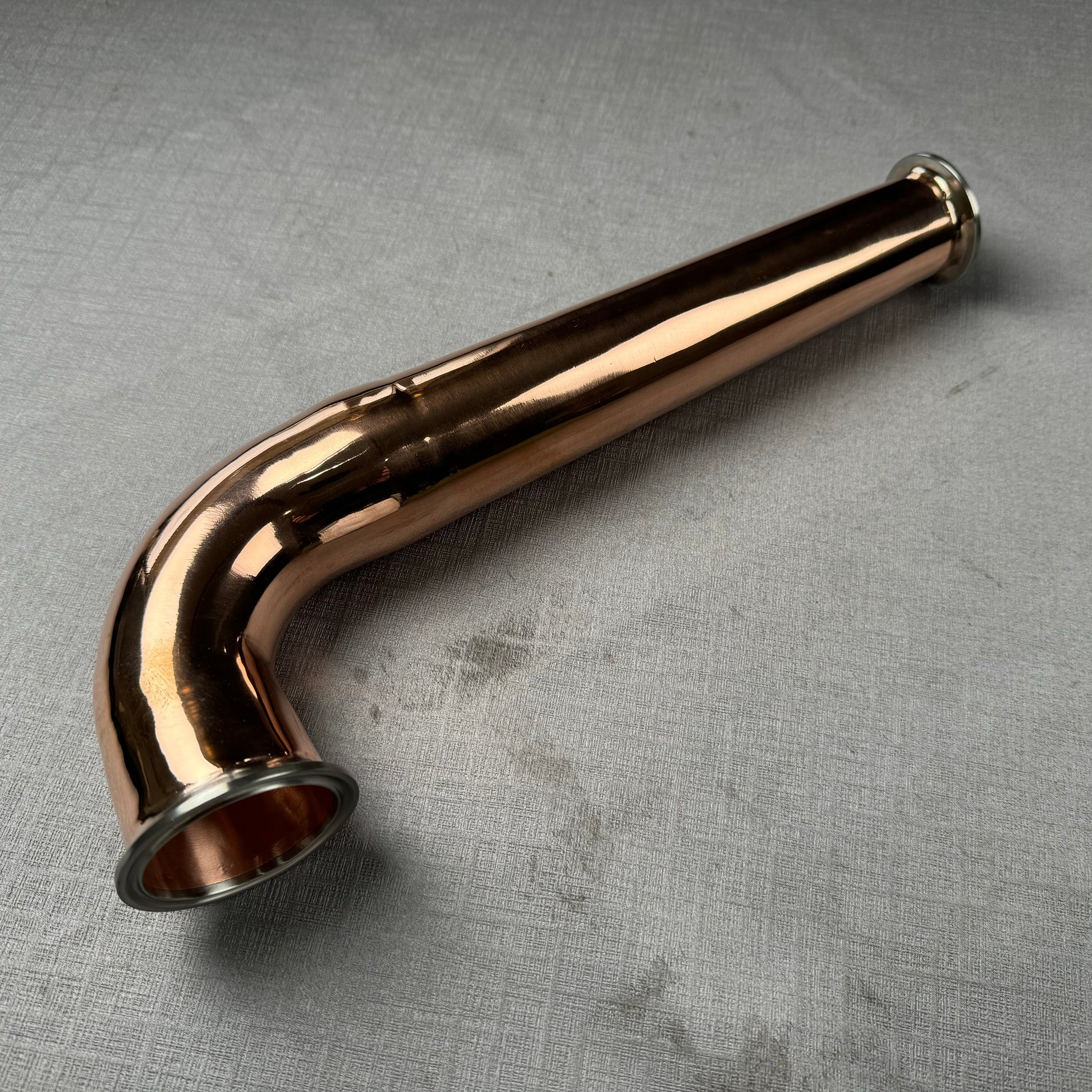 HOOLOO Lyne arm/Lye pipe Red Copper (2”/3”) - Hooloo Distilling Equipment Supply