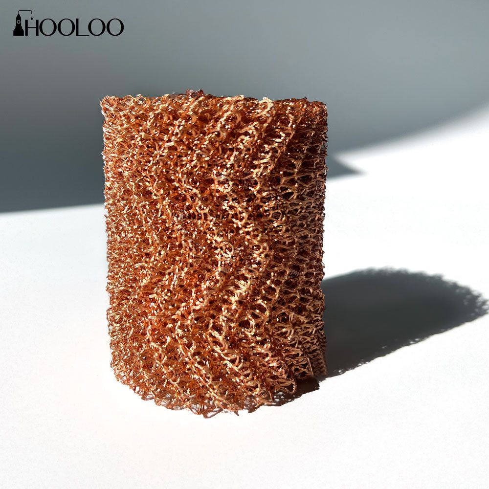 0.5-10 Meter 4 Wires Pure Copper Mesh(99.95% Copper) - Hooloo Distilling Equipment Supply