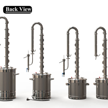 Stainless Steel Column Stainless Steel Lid Distiller - Hooloo Distilling Equipment Supply