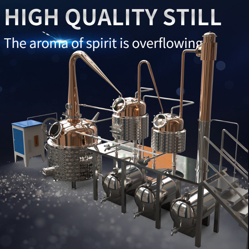 1000L Rum Distillation System - Hooloo Distilling Equipment Supply