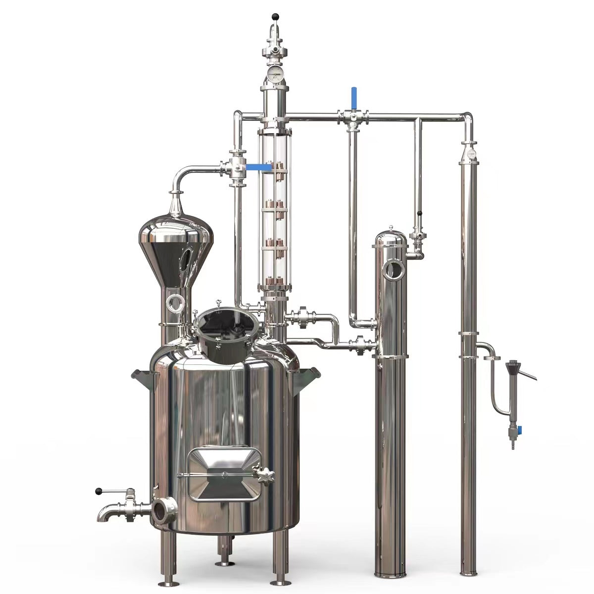 120L Stainless Steel Distillation System - Hooloo Distilling Equipment Supply