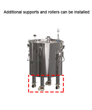 Stainless steel fermentation tank - Hooloo Distilling Equipment Supply