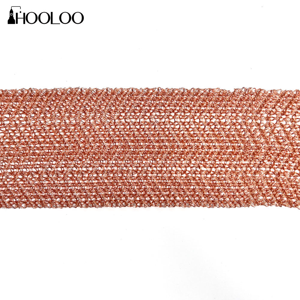 0.5-10 Meter 4 Wires Pure Copper Mesh(99.95% Copper) - Hooloo Distilling Equipment Supply