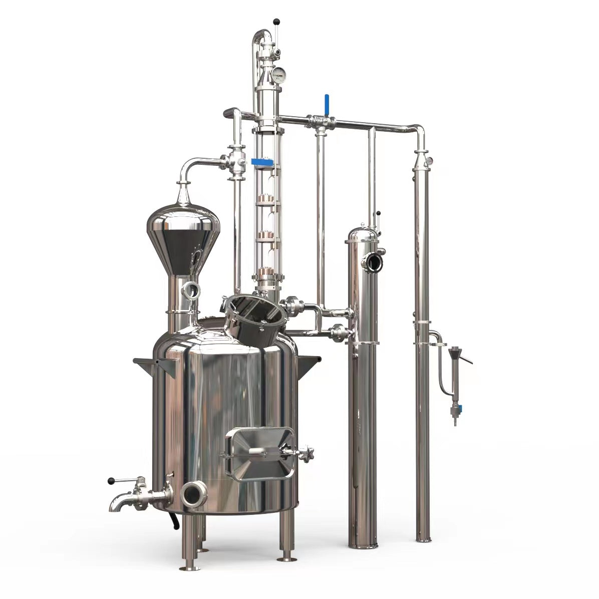 120L Stainless Steel Distillation System - Hooloo Distilling Equipment Supply