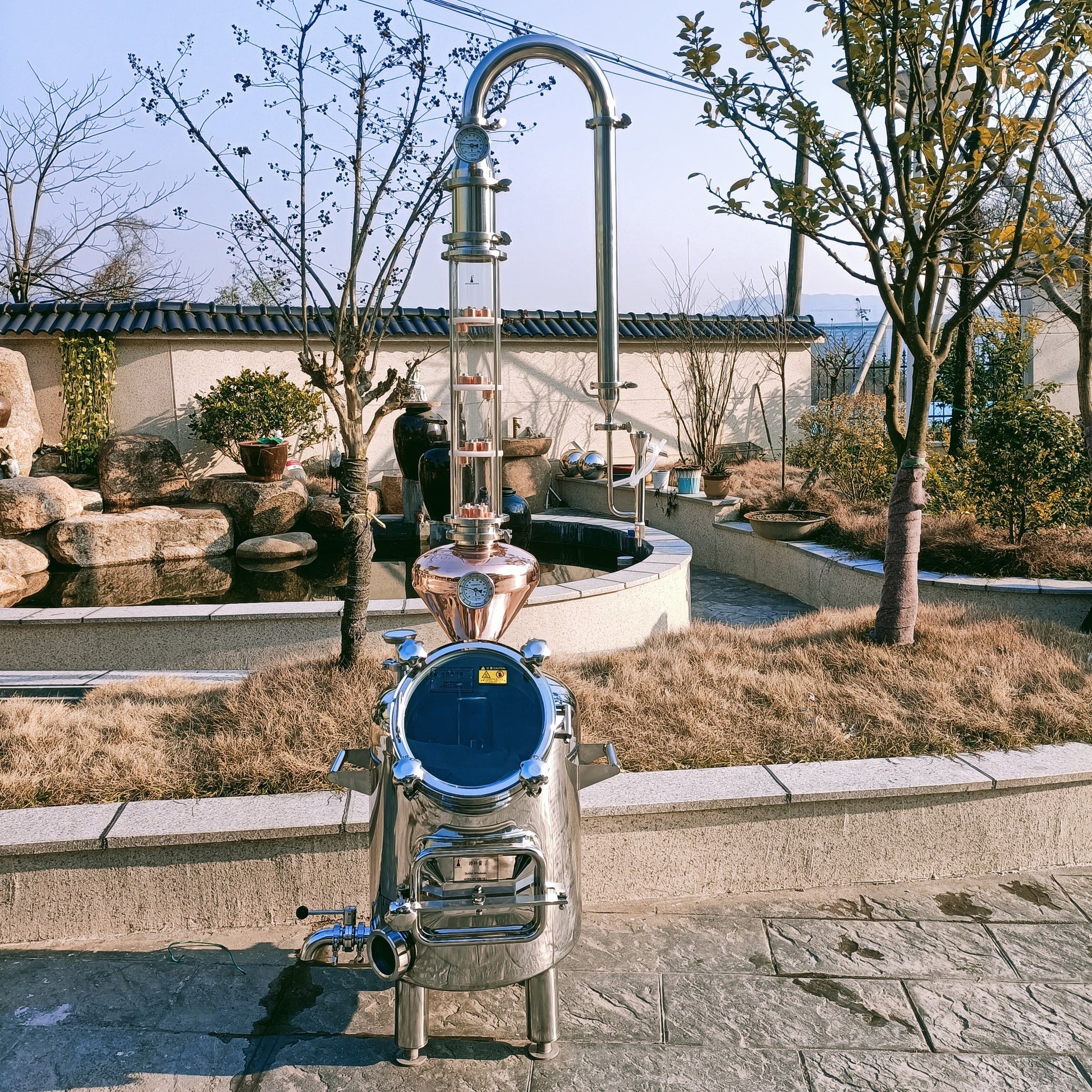 120L Single Layer Electric Heating Standard Distiller(FOB Price) - Hooloo Distilling Equipment Supply