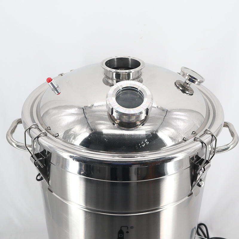 φ325mm-2 inch Tri-Clamp(For 20/22/25/30L Pot) Distiller Stainless Steel Lid/Cover - Hooloo Distilling Equipment Supply