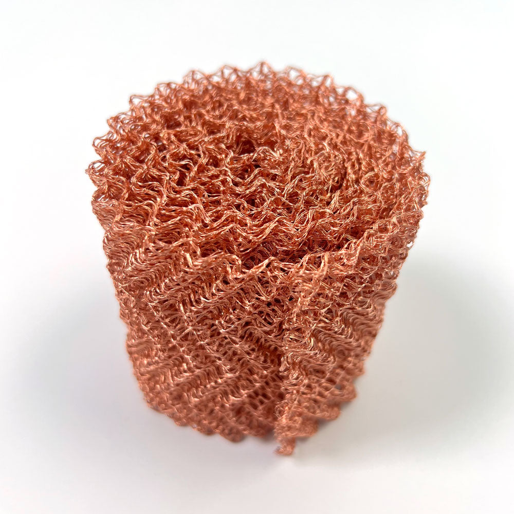0.5-10 Meter 4 Wires Pure Copper Mesh(99.95% Copper) - Hooloo Distilling Equipment Supply