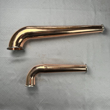 HOOLOO Lyne arm/Lye pipe Red Copper (2”/3”) - Hooloo Distilling Equipment Supply