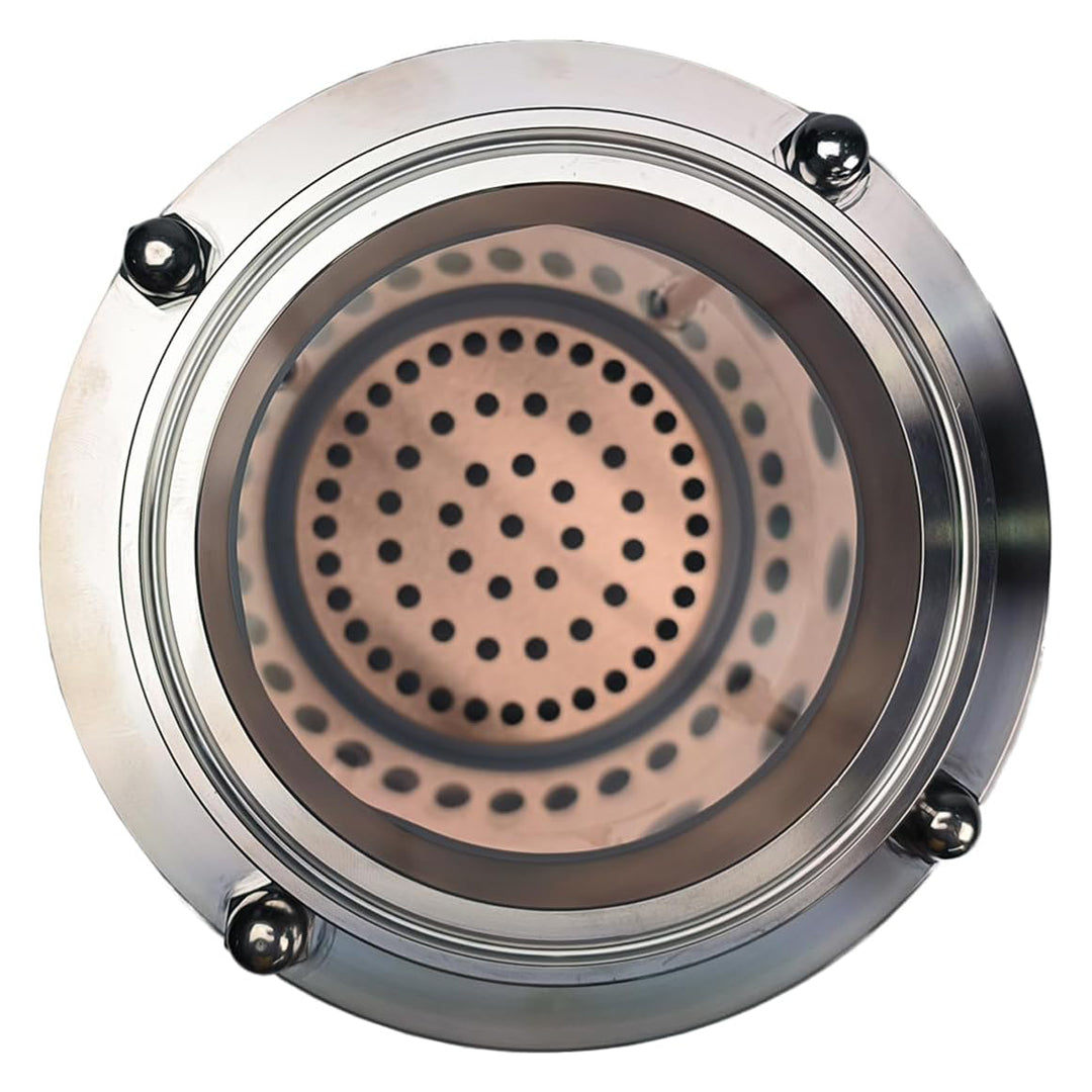 3/4'' Tri-clamp front gin basket aroma basket - Hooloo Distilling Equipment Supply