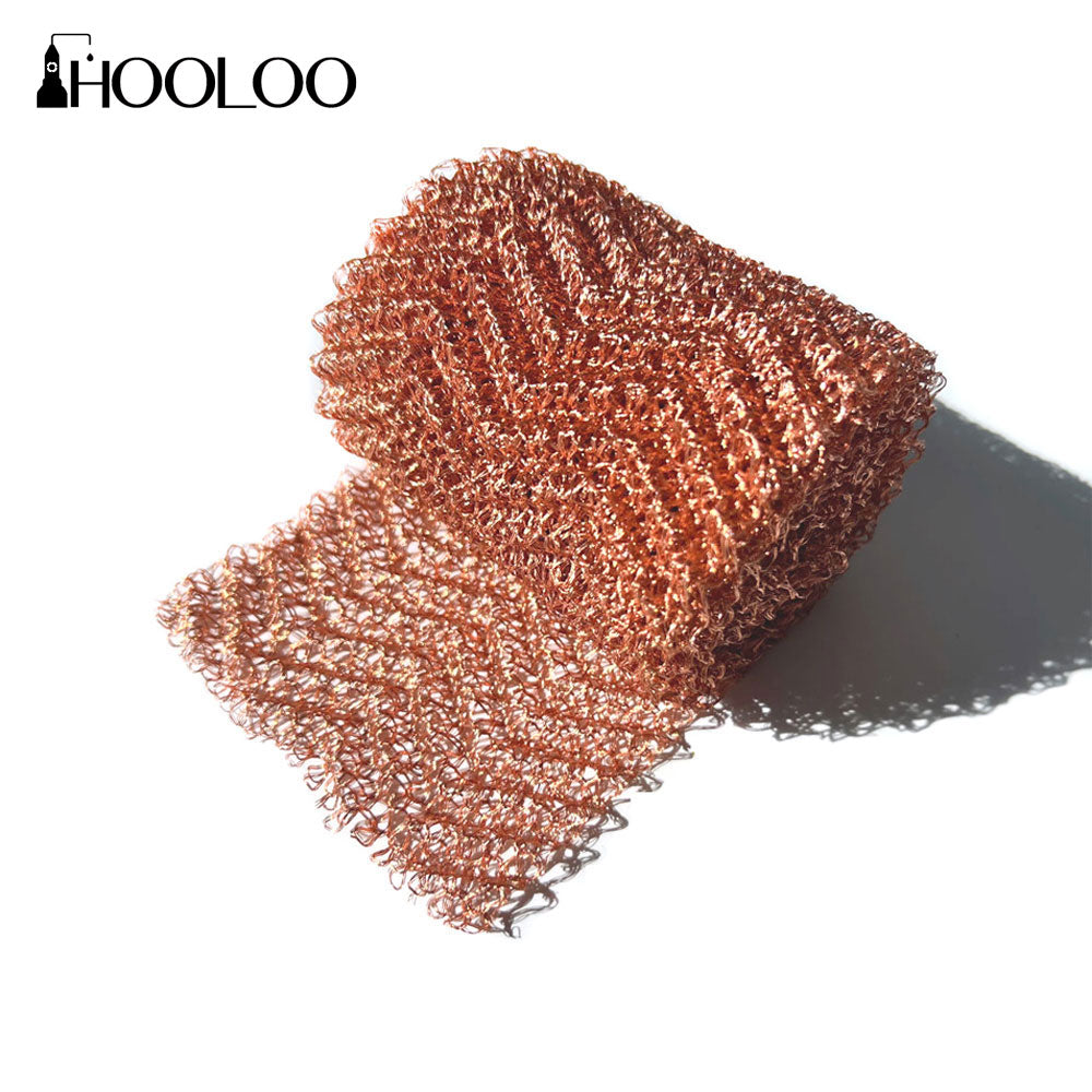 0.5-10 Meter 4 Wires Pure Copper Mesh(99.95% Copper) - Hooloo Distilling Equipment Supply