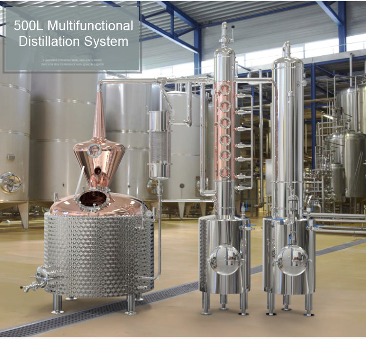 500L Hooloo Versatile  Distillation System - Hooloo Distilling Equipment Supply