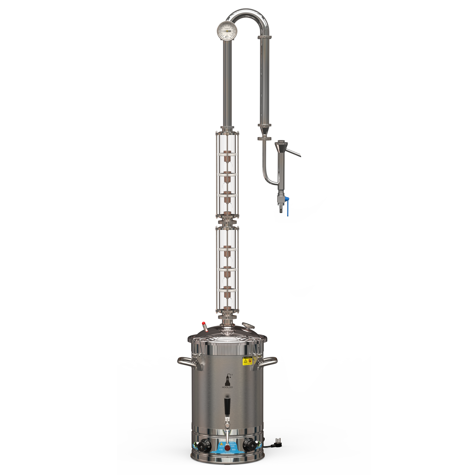 HOOLOO CT30sP-4&8 Distiller - Hooloo Distilling Equipment Supply