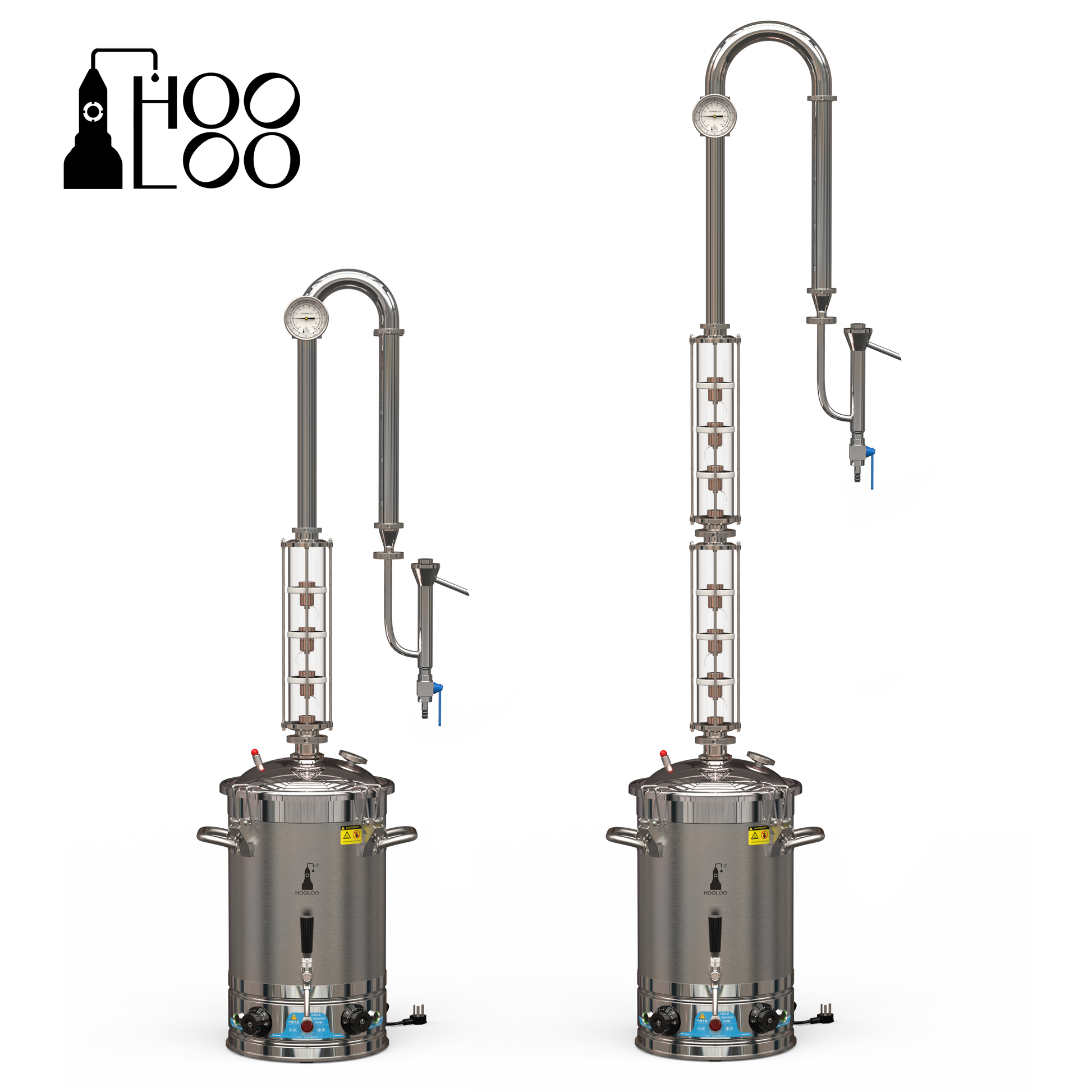 HOOLOO CT30sP-4&8 Distiller - Hooloo Distilling Equipment Supply