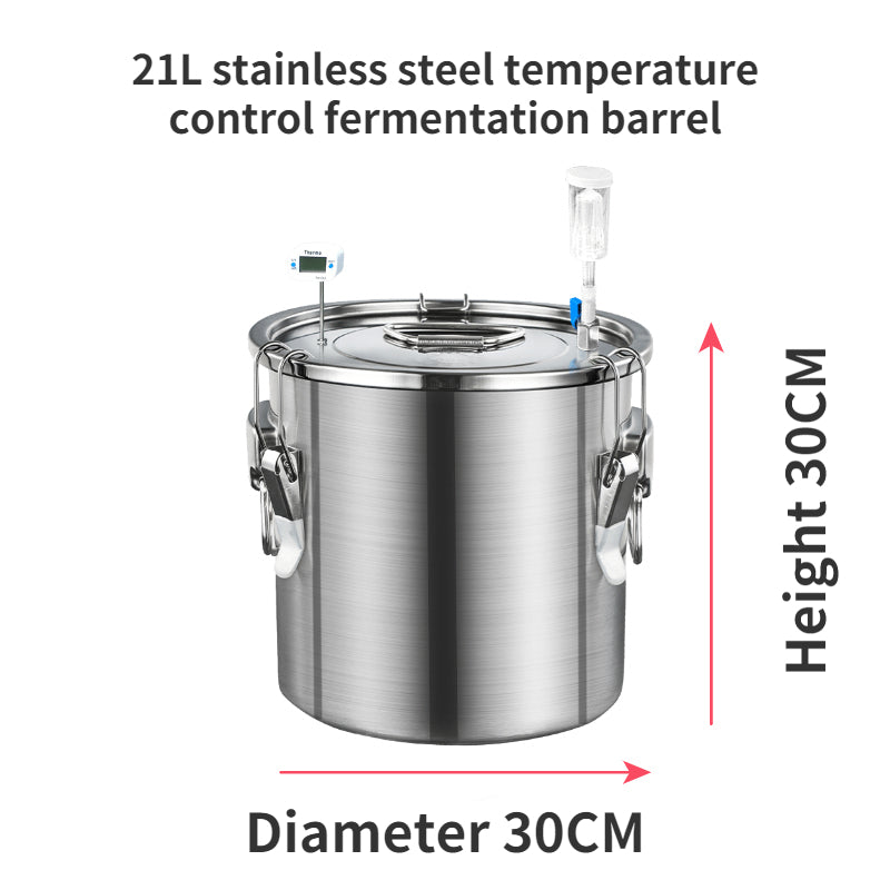 Stainless steel fermentation tank - Hooloo Distilling Equipment Supply