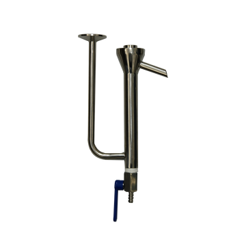 HOOLOO Loro de acero inoxidable para destilador de 15 L/22 L, kit de elaboración de vino, barril de whisky, kit de elaboración casera...