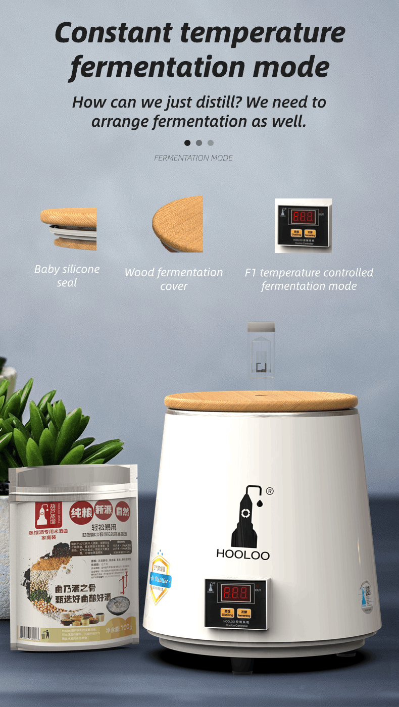 MOVE-30 Detachable Essential Oil Still, Copper Essential Oil Still, for Steam Distilled Essential Oil Making and Extraction