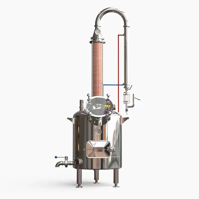 HOOLOO 120L Hydrosol & Essential Oil Distiller（FOB Price） - Hooloo Distilling Equipment Supply