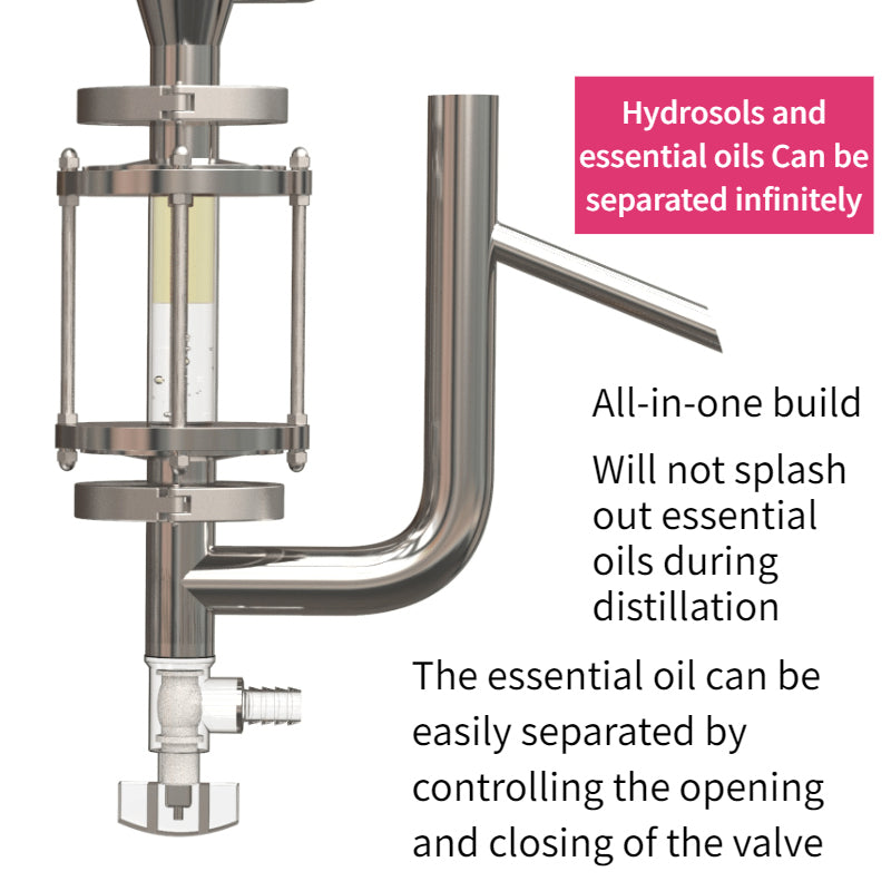 22L Household Hydrolat Essential Oil Distiller