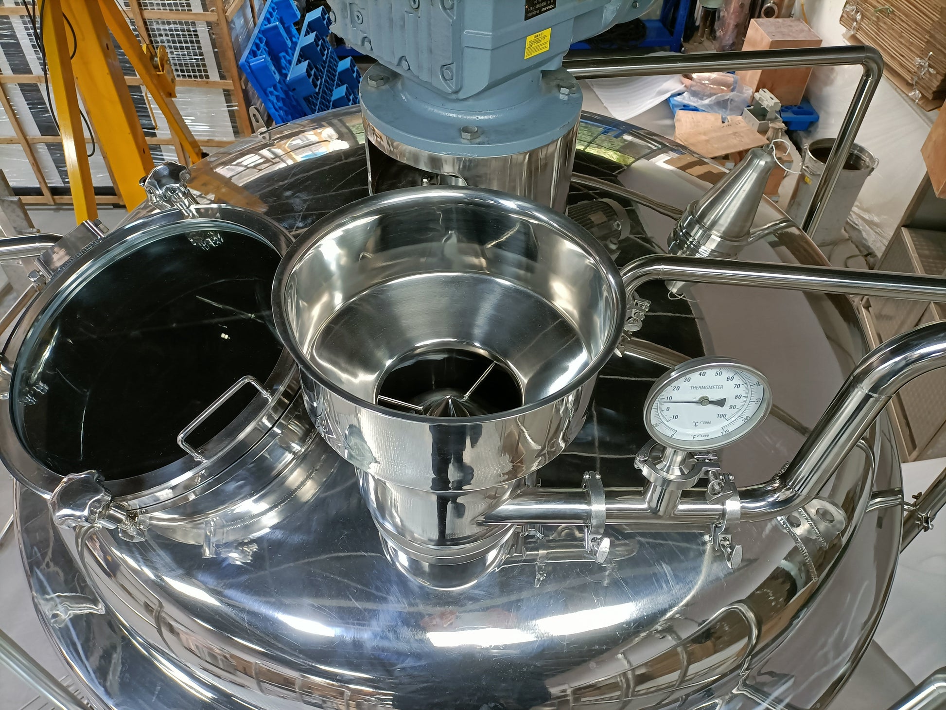 1500L+1500L Hooloo's mash tun system - Hooloo Distilling Equipment Supply