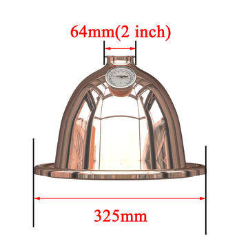 Distiller Rocket Copper Lid/Cover-2 inch Tri-Clamp(For 20/22/25/30L Pot) φ325mm
