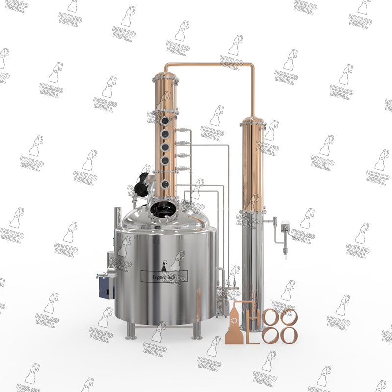 750L/200Gal Copper Distillation Equipment - Hooloo Distilling Equipment Supply