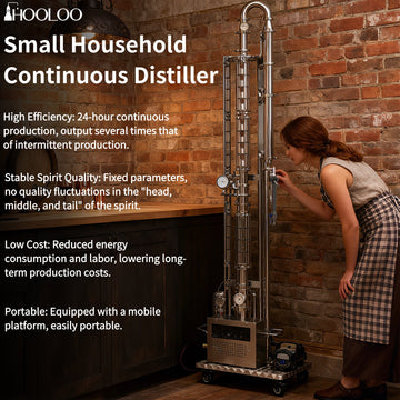 HOOLOO Small-Scale Continuous Distiller