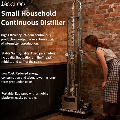 HOOLOO Small-Scale Continuous Distiller