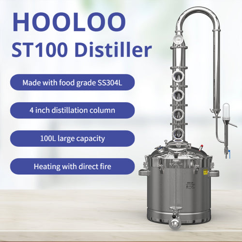 HOOLOO ST100 Distiller - Hooloo Distilling Equipment Supply