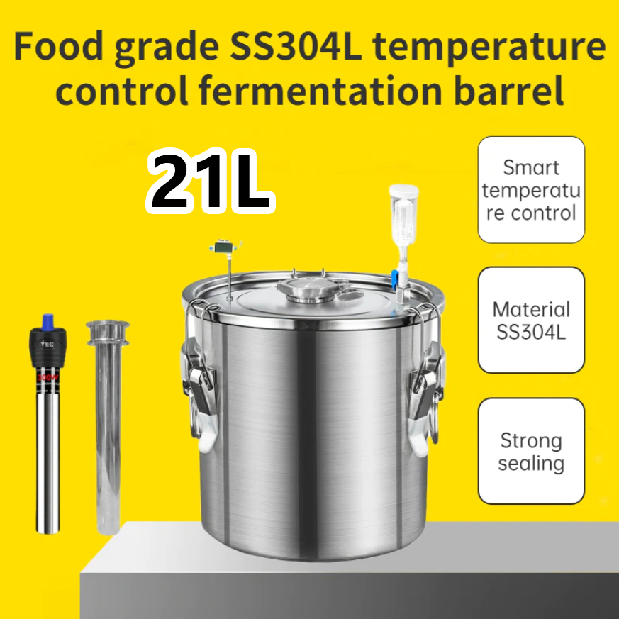 DW25+ Gin basket +Distillation column kit + Hooloo parrot beak + 21L fermentation tank (dedicated link) - Hooloo Distilling Equipment Supply