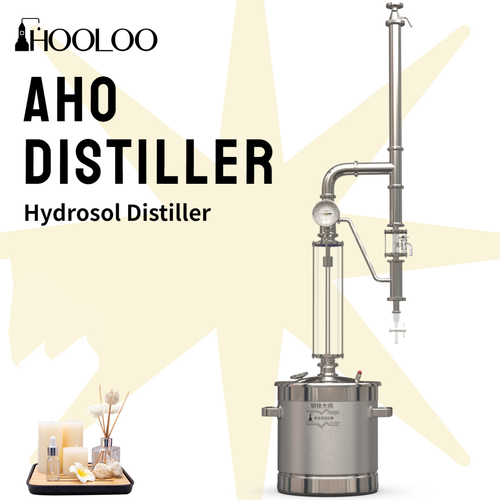 22L/50L AHO Plant Hydrosol Distiller - Hooloo Distilling Equipment Supply