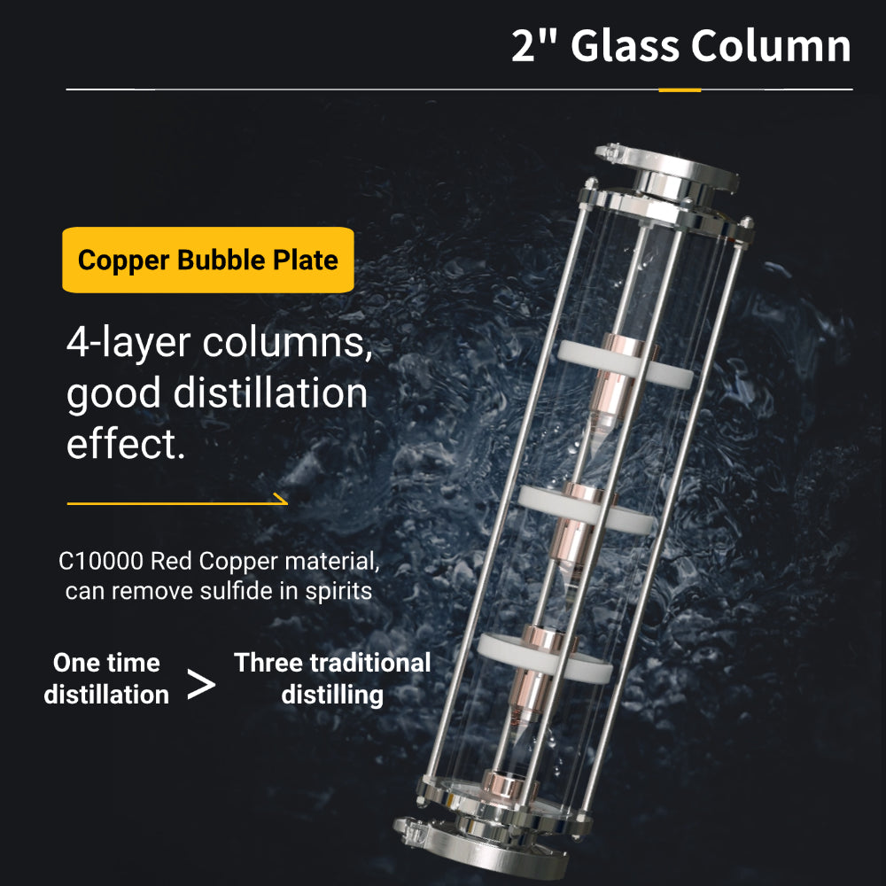 Hooloo Distiller Still 6.3Gal (24L) (SV-30-110V)