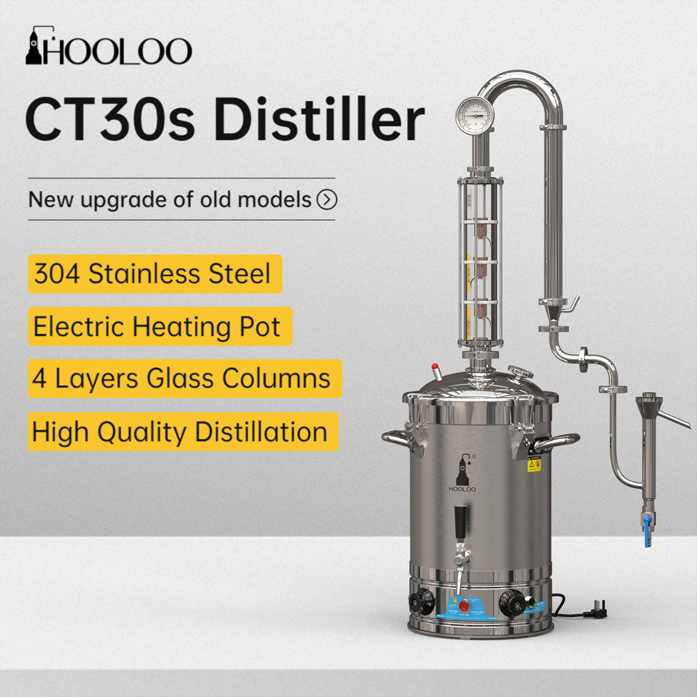 HOOLOO CT30sP-4&8 Distiller - Hooloo Distilling Equipment Supply