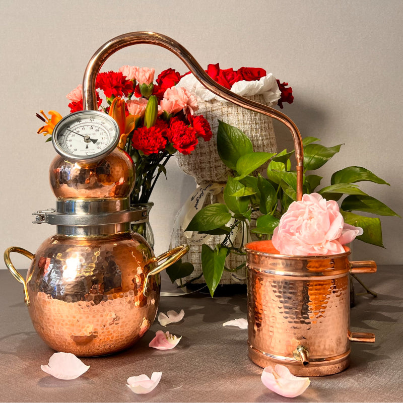 3LHouseholdtraditionalhydrosolcopperdistiller