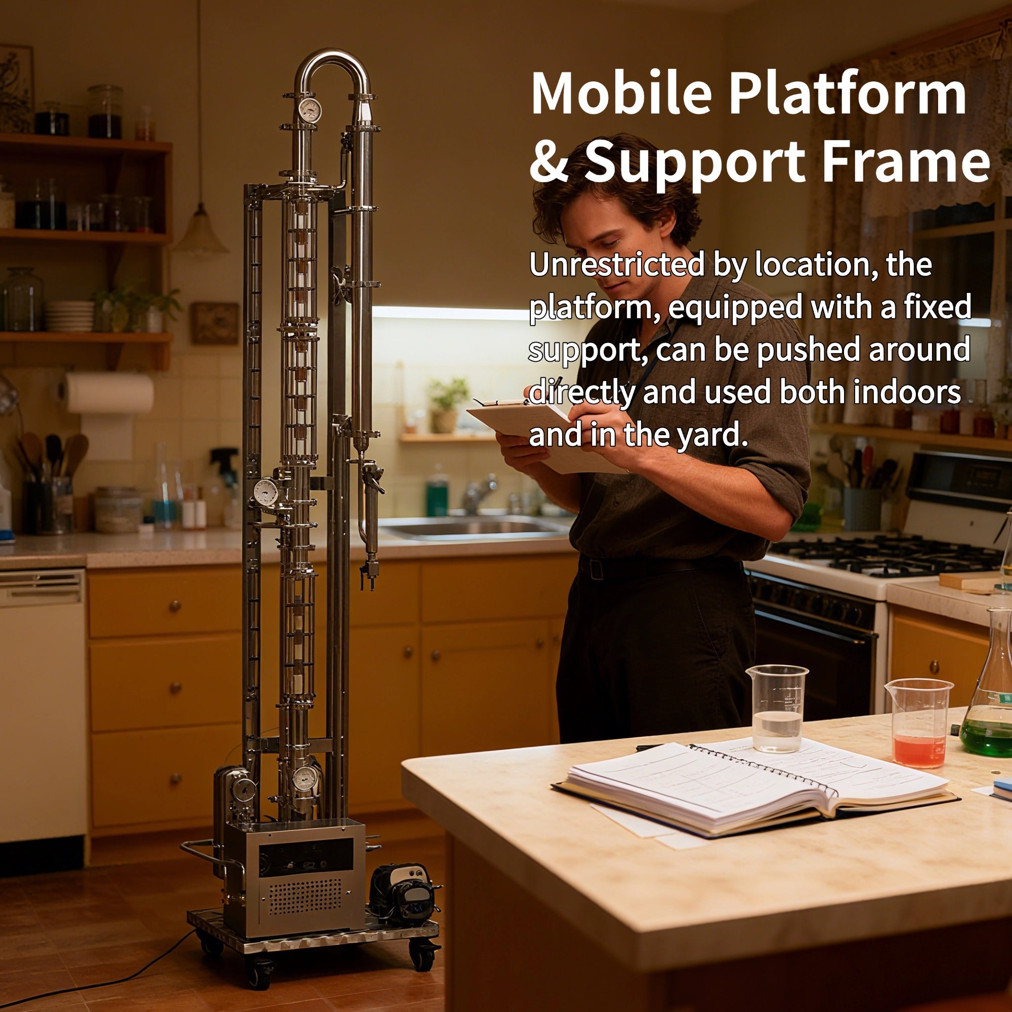 HOOLOO Small-Scale Continuous Distiller