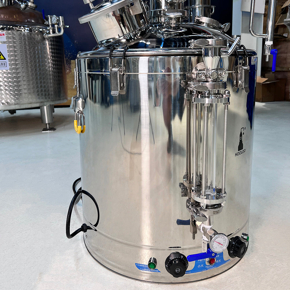 HOOLOO DW100-ST/CS/CU Distiller - Hooloo Distilling Equipment Supply