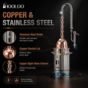 HOOLOO RST30 Electric Distiller
