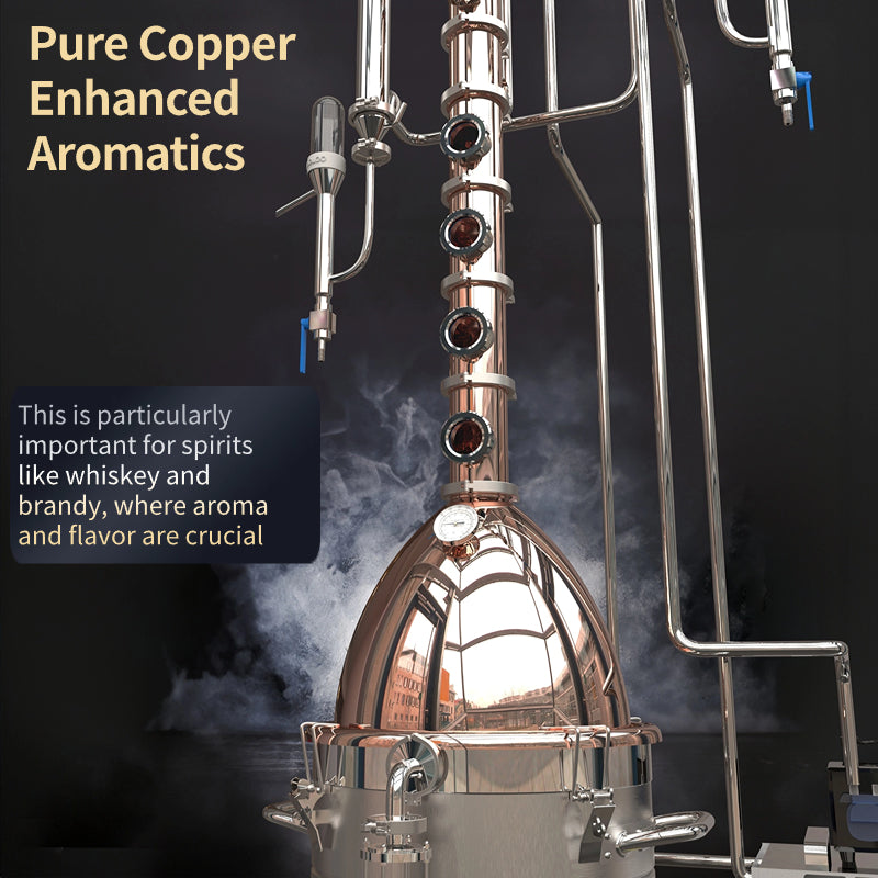 Home/Lab Copper Continuous Distiller - Hooloo Distilling Equipment Supply