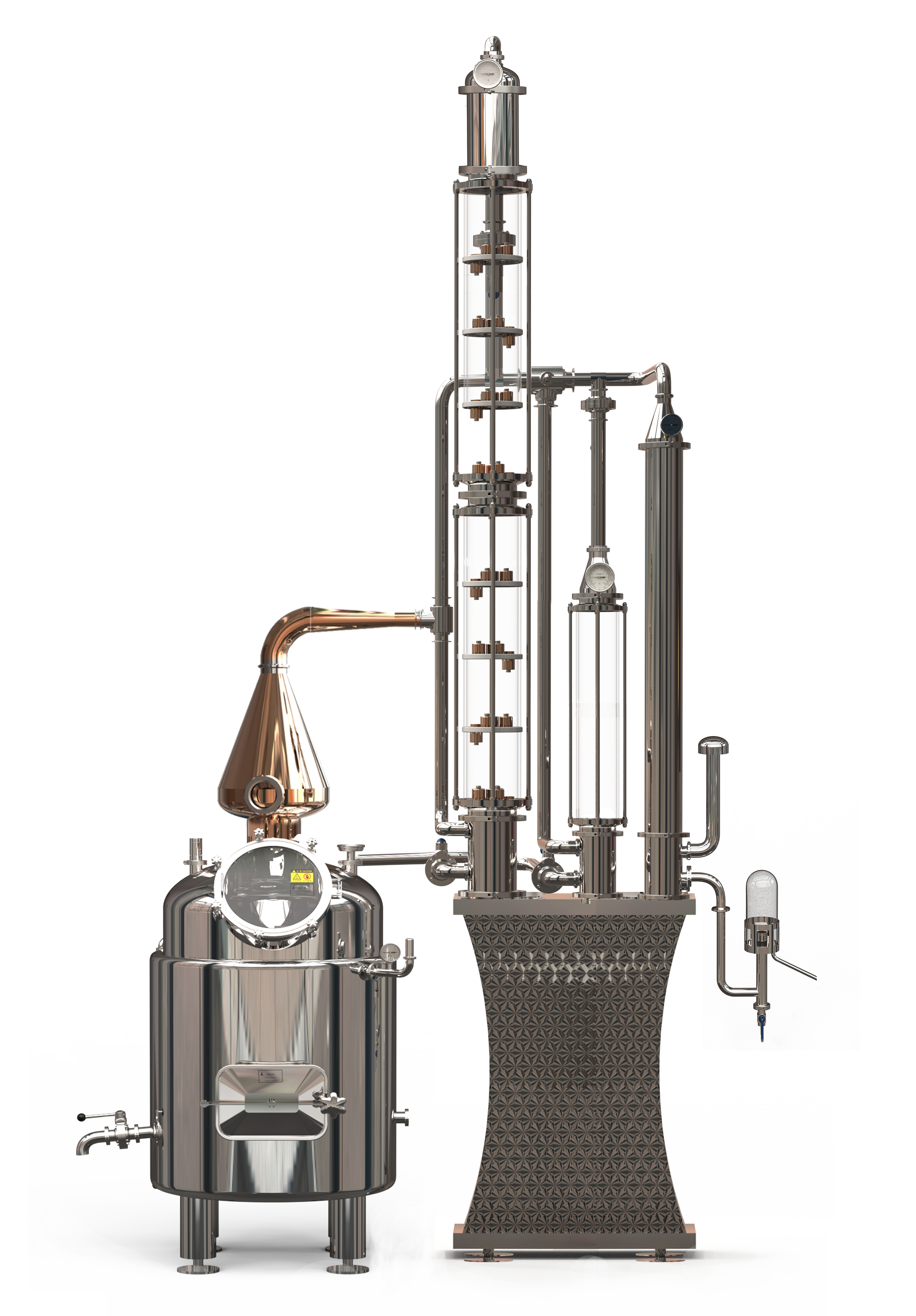 300L Water Bath Jacketed Distiller - Hooloo Distilling Equipment Supply