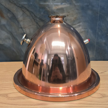 Distiller Rocket Copper Lid/Cover-3 inch Tri-Clamp(For 50/65L Pot) φ430mm