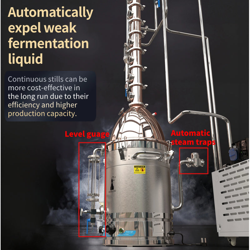 Home/Lab Copper Continuous Distiller - Hooloo Distilling Equipment Supply