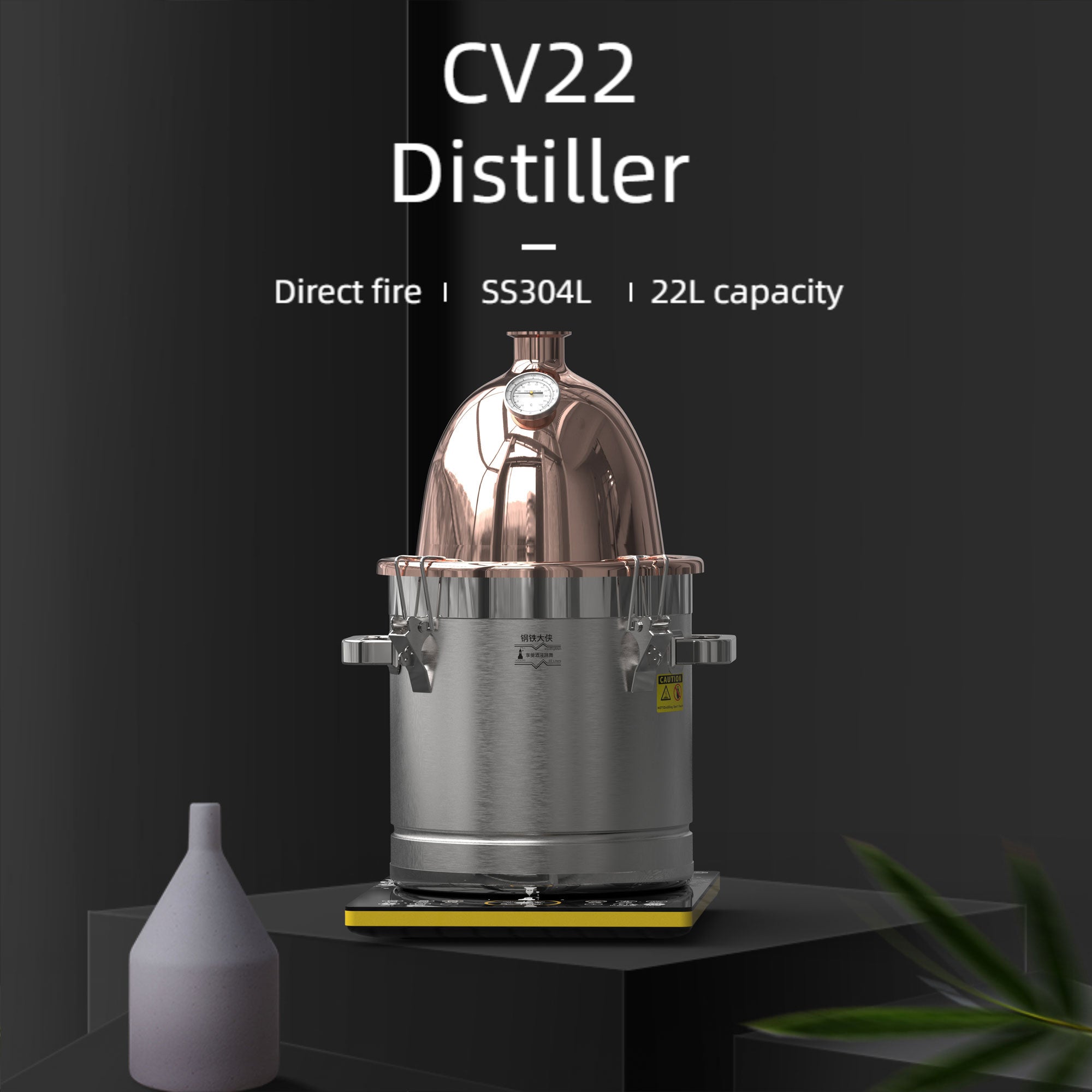 CV22 Distiller【Free shipping worldwide!】 - Hooloo Distilling Equipment Supply