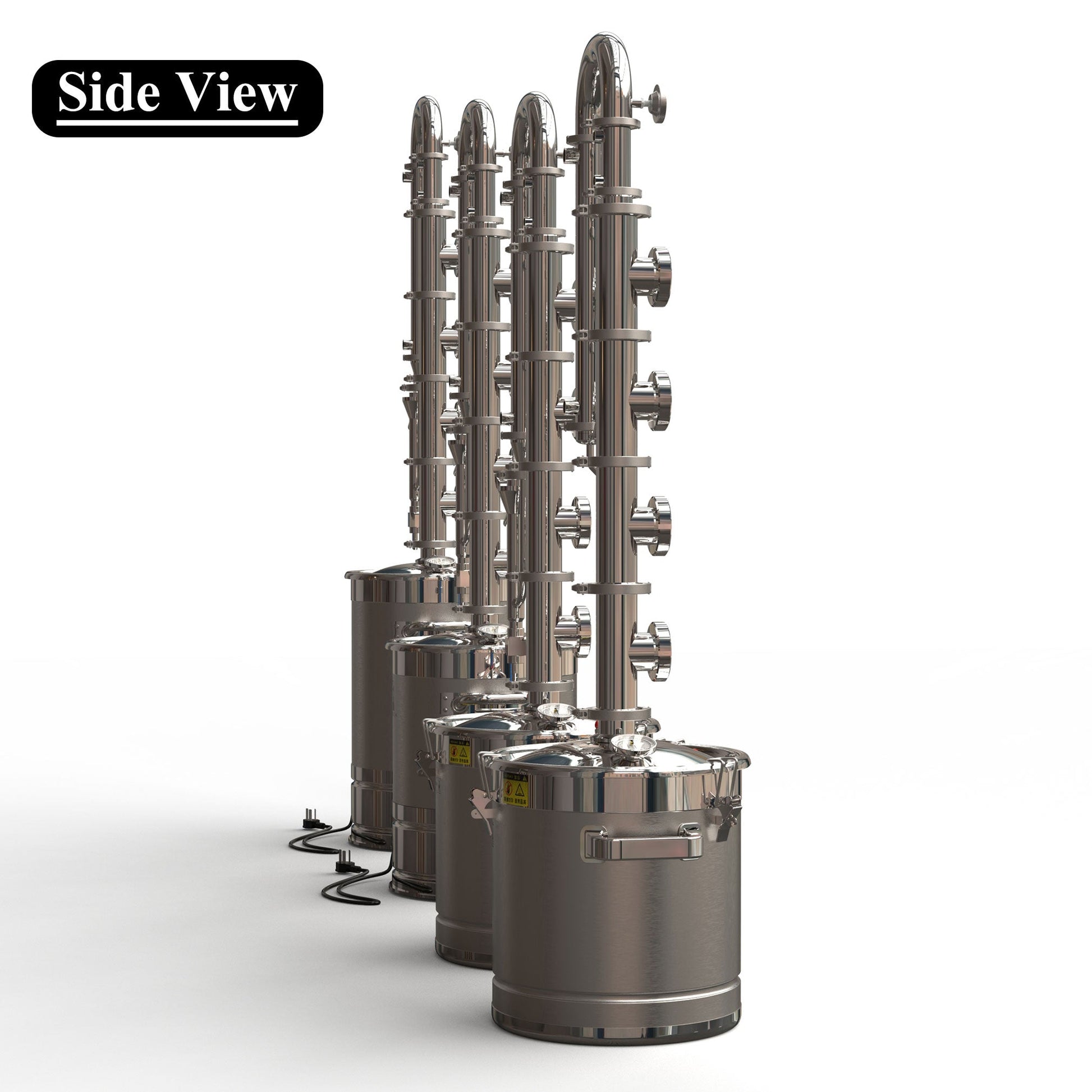 Stainless Steel Column Stainless Steel Lid Distiller - Hooloo Distilling Equipment Supply